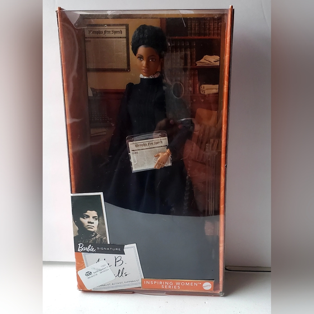 Mattel Ida B.Wells 12 inch Fashion Doll - Barbie Signature Inspiring Women. NIB